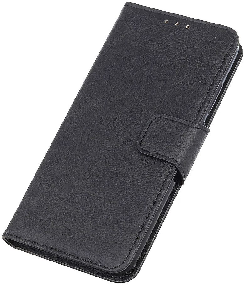 Samsung Galaxy Note 10 Plus Litchi Skin Portemonnee Hoesje Zwart afbeelding 8