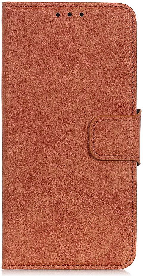 Samsung Galaxy Note 10 Plus Litchi Skin Portemonnee Hoesje Bruin afbeelding 2