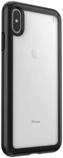 Speck Presidio Show Transparant Hoesje Apple iPhone XS Max Zwart afbeelding 7