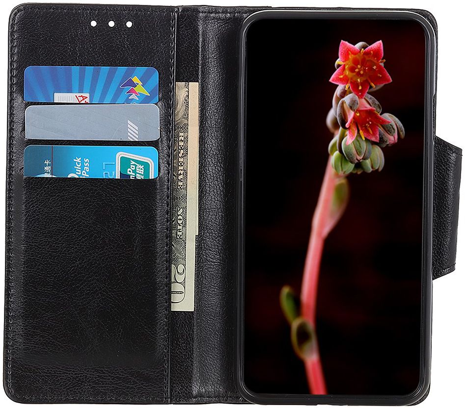 Samsung Galaxy Note 10 Plus Portemonnee Hoesje Zwart afbeelding 1