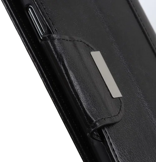 Samsung Galaxy Note 10 Plus Portemonnee Hoesje Zwart afbeelding 12