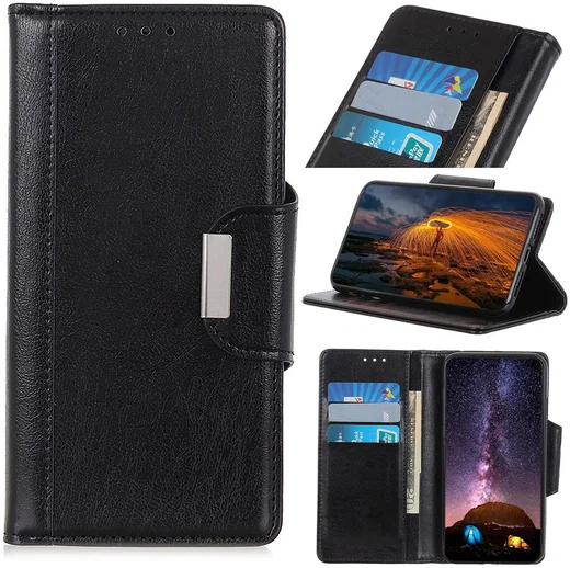 Samsung Galaxy Note 10 Plus Portemonnee Hoesje Zwart afbeelding 3