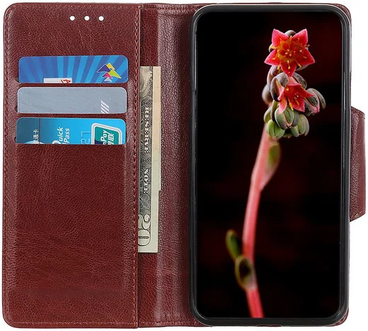 Samsung Galaxy Note 10 Plus Portemonnee Hoesje Bruin afbeelding 1