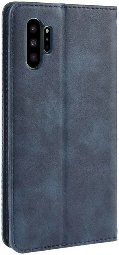 Samsung Galaxy Note 10 Plus Vintage Portemonnee Hoesje Blauw afbeelding 6