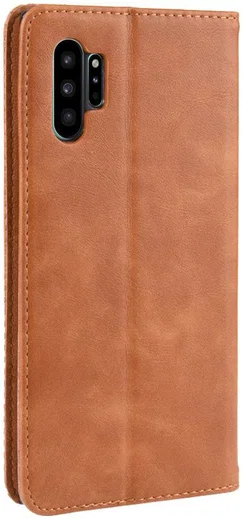 Samsung Galaxy Note 10 Plus Vintage Portemonnee Hoesje Bruin afbeelding 7