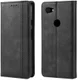 Google Pixel 3a Vintage Portemonnee Hoesje Zwart afbeelding 3