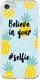 Apple iPhone 7 / 8 TPU Hoesje Believe In Your Selfie afbeelding 3