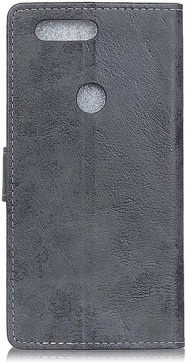 Alcatel 1S (2019) Vintage Portemonnee Hoesje Grijs afbeelding 9