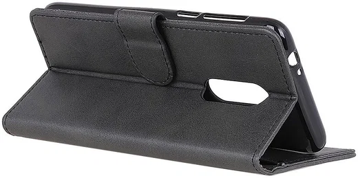 Alcatel 3 (2019) Portemonnee Hoesje Zwart afbeelding 3
