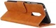 Alcatel 3 (2019) Portemonnee Hoesje Bruin afbeelding 3