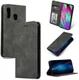 Samsung Galaxy A40 Luxe Portemonnee Hoesje Zwart afbeelding 1