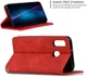 Samsung Galaxy A40 Luxe Portemonnee Hoesje Rood afbeelding 5