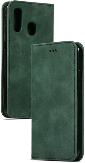 Samsung Galaxy A40 Luxe Portemonnee Hoesje Groen afbeelding 8