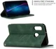 Samsung Galaxy A40 Luxe Portemonnee Hoesje Groen afbeelding 4