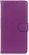 Samsung Galaxy A50 Book Case Hoesje Wallet Kunst Leer Paars afbeelding 1