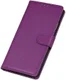 Samsung Galaxy A50 Book Case Hoesje Wallet Kunst Leer Paars afbeelding 8