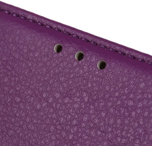 Samsung Galaxy A50 Book Case Hoesje Wallet Kunst Leer Paars afbeelding 9