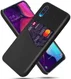 Samsung Galaxy A50 Hoesje Back Cover met Kaarthouder Zwart afbeelding 1