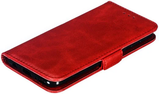 Samsung Galaxy A40 Portemonnee Hoesje met Standaard Rood afbeelding 8