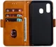 Samsung Galaxy A40 Portemonnee Hoesje met Standaard Bruin afbeelding 1