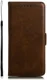 Samsung Galaxy A40 Portemonnee Hoesje met Standaard Donkerbruin afbeelding 1