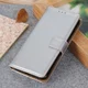 Samsung Galaxy A40 Stijlvol Portemonnee Hoesje met Standaard Zilver afbeelding 11