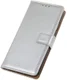 Samsung Galaxy A40 Stijlvol Portemonnee Hoesje met Standaard Zilver afbeelding 8
