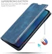 Samsung Galaxy A40 Dun Portemonnee Hoesje Blauw afbeelding 4