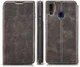 Samsung Galaxy A40 Dun Portemonnee Hoesje Zwart afbeelding 5