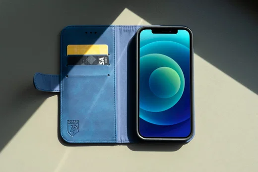 Rosso Element Samsung Galaxy A40 Hoesje Book Cover Blauw afbeelding 8