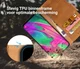 Rosso Element Samsung Galaxy A40 Hoesje Book Cover Lichtbruin afbeelding 6