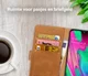 Rosso Element Samsung Galaxy A40 Hoesje Book Cover Lichtbruin afbeelding 9