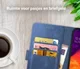 Rosso Element Samsung Galaxy A50 Hoesje Book Cover Blauw afbeelding 10