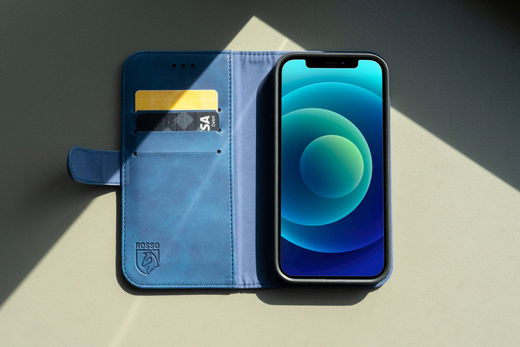 Rosso Element Samsung Galaxy S10 Hoesje Book Cover Blauw afbeelding 11