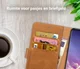 Rosso Element Samsung Galaxy S10 Plus Hoesje Book Cover Lichtbruin afbeelding 9