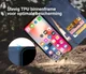 Rosso Element Apple iPhone XS / X Hoesje Book Cover Blauw afbeelding 9