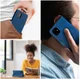 Rosso Element Apple iPhone XS / X Hoesje Book Cover Blauw afbeelding 5
