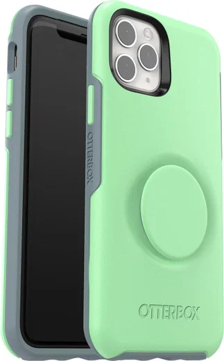 Otter + Pop Symmetry Series Apple iPhone 11 Pro Hoesje Groen afbeelding 1