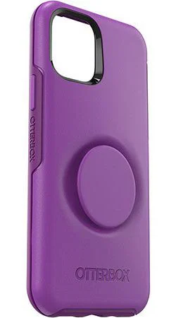 Otter + Pop Symmetry Series Apple iPhone 11 Pro Hoesje Paars afbeelding 8