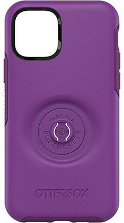 Otter + Pop Symmetry Series Apple iPhone 11 Pro Hoesje Paars afbeelding 9