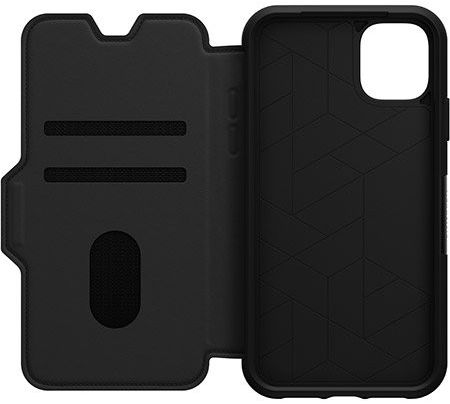 Otterbox Strada Apple iPhone 11 Hoesje Book Case met Kaartruimte Zwart afbeelding 3