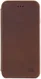 Senza Raw Apple iPhone SE (2020) Hoesje Dun Leren Book Case Bruin afbeelding 2