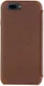 Senza Raw Apple iPhone SE (2020) Hoesje Dun Leren Book Case Bruin afbeelding 4