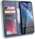 Nokia 2.2 Stijlvol Vintage Portemonnee Hoesje Blauw afbeelding 2