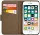 Senza Exquisite Leren Portemonnee Hoesje iPhone 5(S) / SE Bruin afbeelding 1