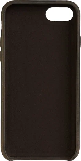 Senza Raw Apple iPhone SE (2020) Hoesje Dun Leren Back Cover Bruin afbeelding 4