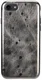 Senza Glam Apple iPhone SE (2020) Hoesje Dun Leren Back Cover Grijs afbeelding 1