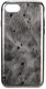 Senza Glam Apple iPhone SE (2020) Hoesje Dun Leren Back Cover Grijs afbeelding 3