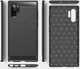 Samsung Galaxy Note 10 Plus Geborsteld TPU Hoesje Zwart afbeelding 11