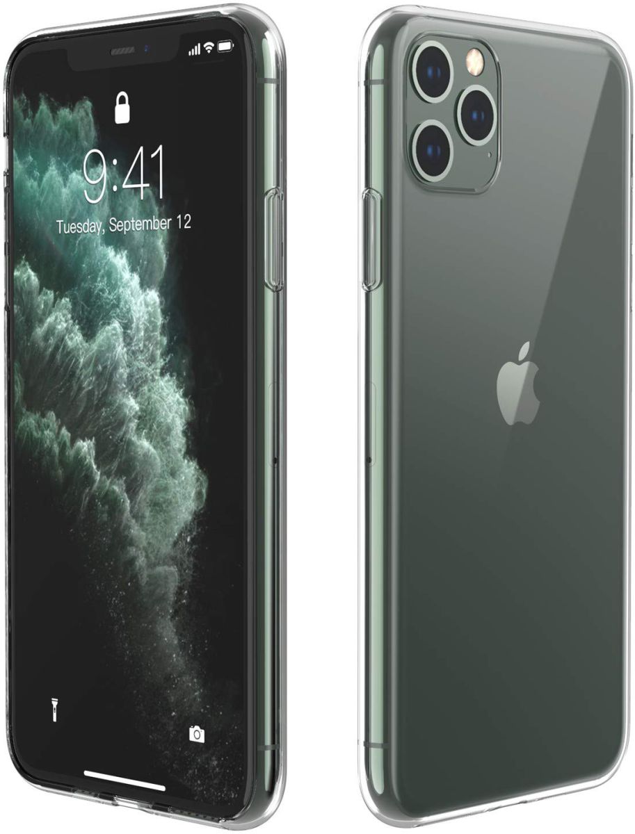 Apple iPhone 11 Pro Hoesje Dun TPU Transparant afbeelding 7